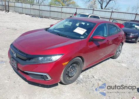 2019 Honda Civic Lx z USA, uszkodzony, nr VIN 2HGFC2F61KH516778